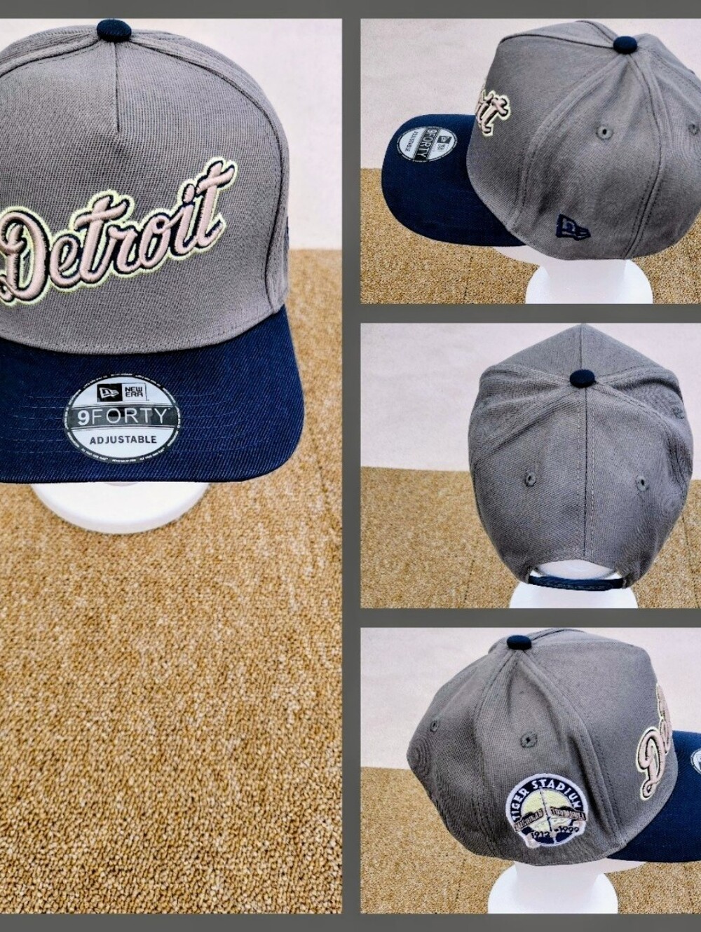 DETROIT TIGERS MLB BASEBALL SNAPBACK HAT.